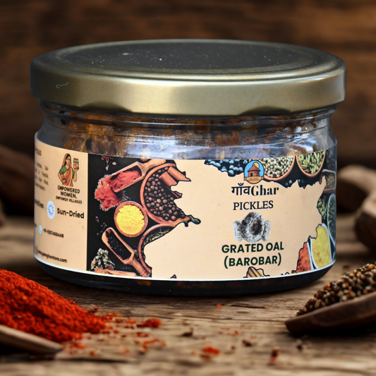Grated Oal Pickle (Yam Pickle)