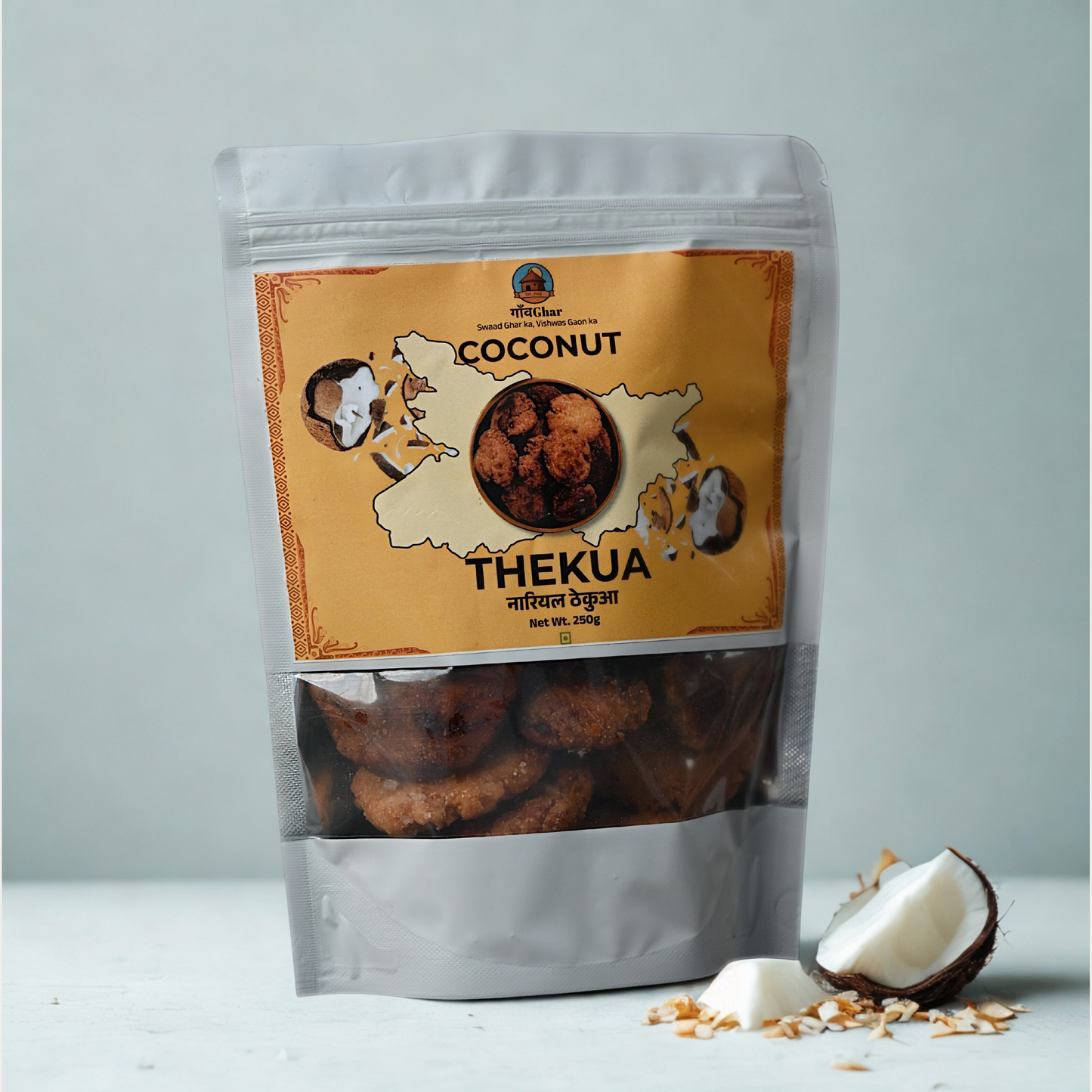 Coconut Thekua